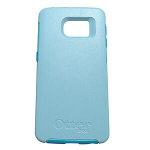 H1. OtterBox Symmetry For Samsung‎ Galaxy S6 Edge Aqua Sky "OB" Repack